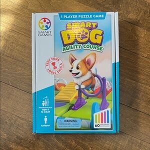 Smart Dog Agility Course Puzzle Game